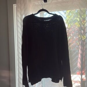 GAP Classic Black Knit Pullover